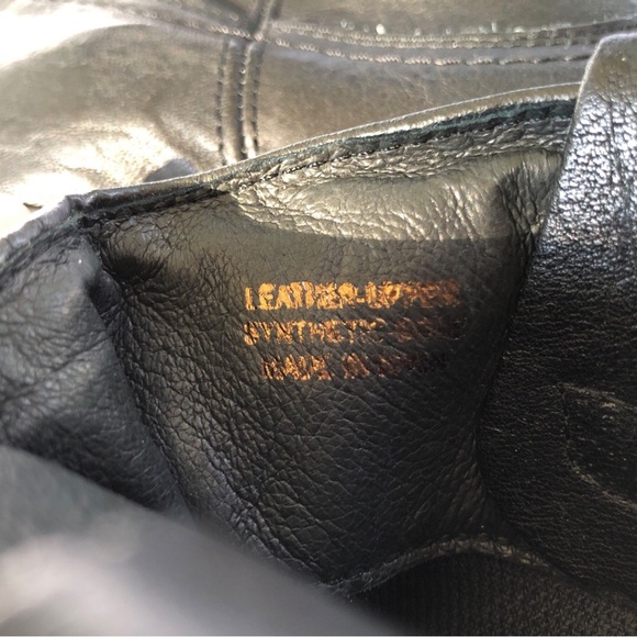 TBA To Be Announced Studded Ankle Boots Leather size 7 broken In And comfy - Picture 9 of 13